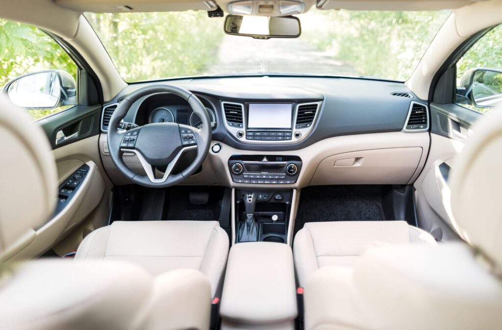 car interior