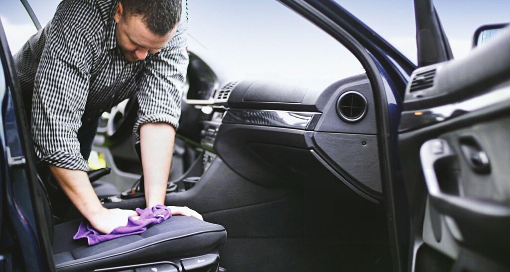 car interior stain cleaning